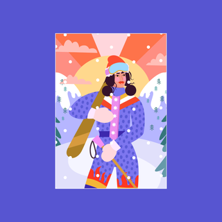 Ski Ya Later | 99 Piece Jigsaw Puzzle