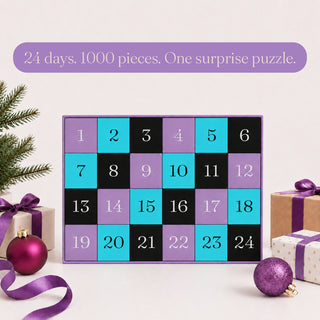Midnight Glow Jigsaw Puzzle Advent Calendar | 1,000 Piece Jigsaw Puzzle