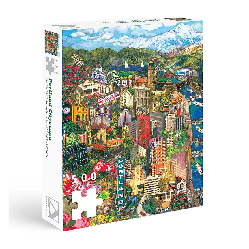 Portland Cityscape | 500 Piece Jigsaw Puzzle