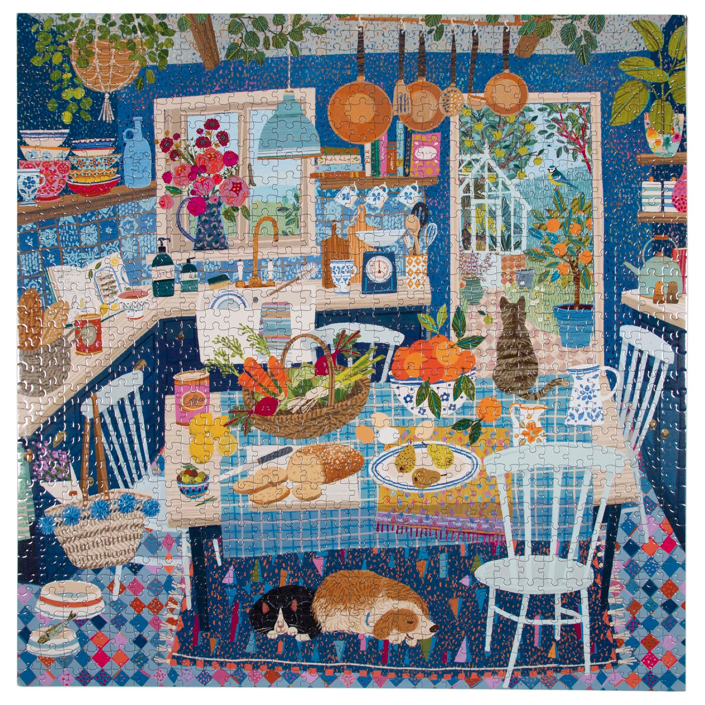 Blue Kitchen | 1,000 Piece Jigsaw Puzzle