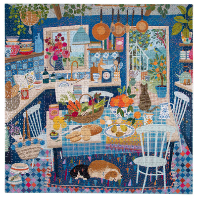 Blue Kitchen | 1,000 Piece Jigsaw Puzzle