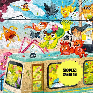 Treno Per Kamakura | 500 Piece Jigsaw Puzzle