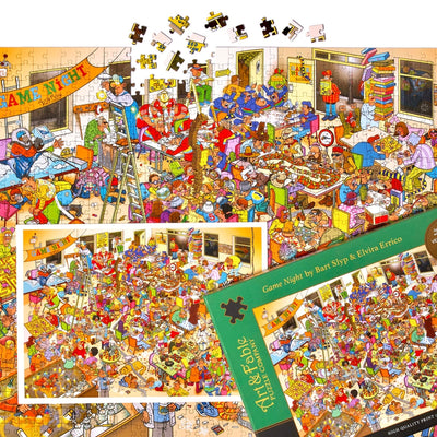 Game Night | 1,000 Piece Jigsaw Puzzle