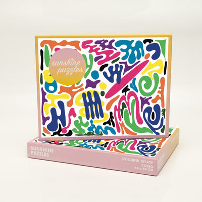 Colorful Splash | 1,000 Piece Jigsaw Puzzle