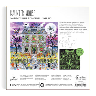 Michael Storrings Haunted House | 500 Piece Jigsaw Puzzle