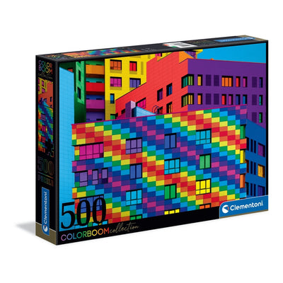 Color Boom Squares | 500 Piece Jigsaw Puzzle