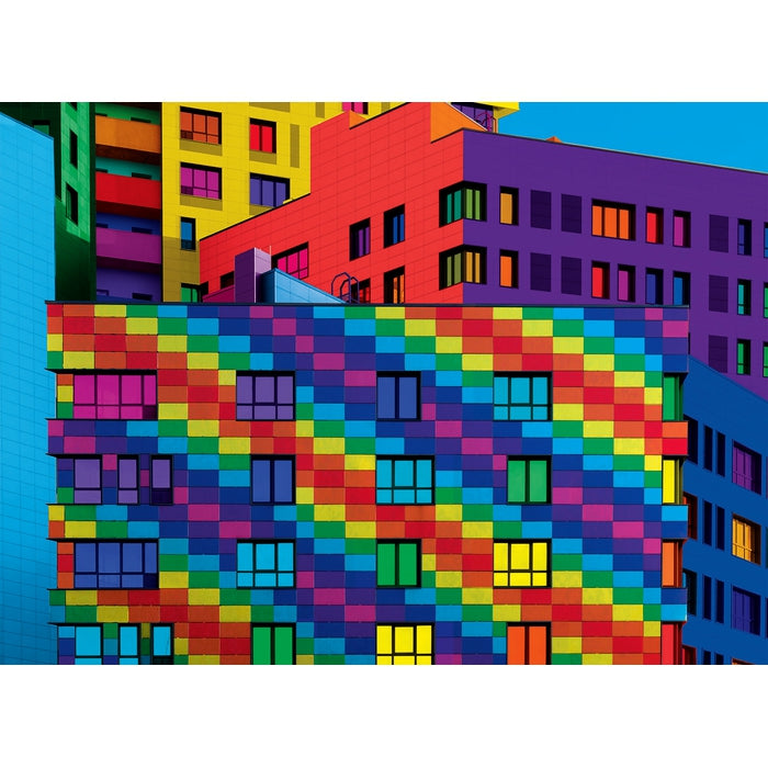 Color Boom Squares | 500 Piece Jigsaw Puzzle