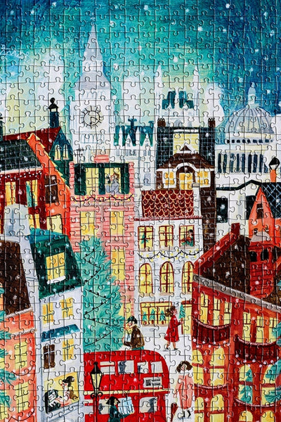 Snowy London | 500 Piece Jigsaw Puzzle