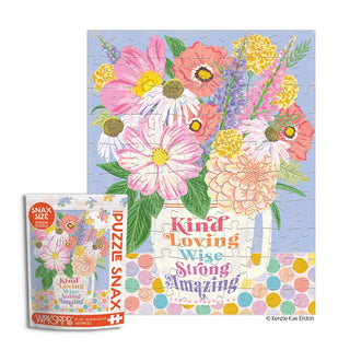 Kind Loving Strong | 100 Piece Jigsaw Puzzle