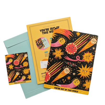 You're Out of This World Postcard | 60 Piece Jigsaw Puzzle