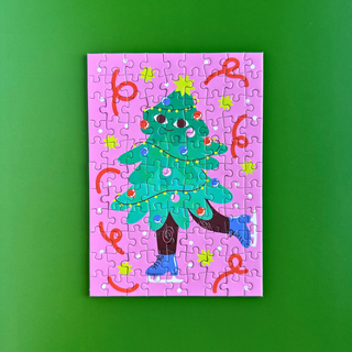 Tree on Ice | 99 Piece Jigsaw Puzzle