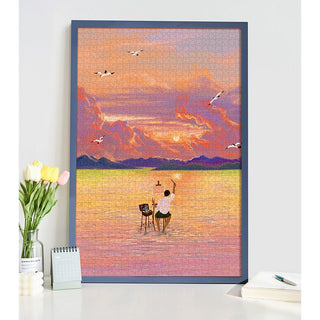 Sunset Artist | 1,000 Piece Jigsaw Puzzle