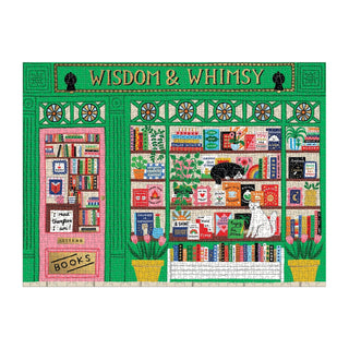 Wisdom & Whimsy Bookshop | 1,000 Piece Jigsaw Puzzle