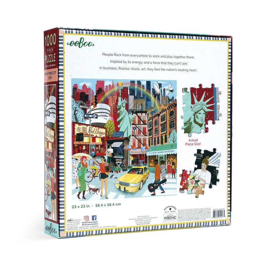 New York City Life | 1,000 Piece Jigsaw Puzzle
