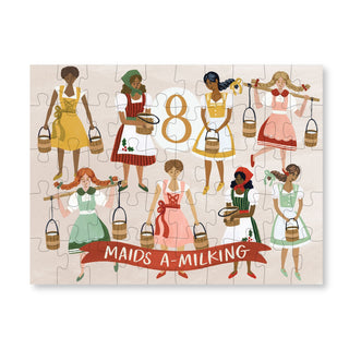 12 Days of Christmas | Set of 12 50 Piece Jigsaw Puzzles