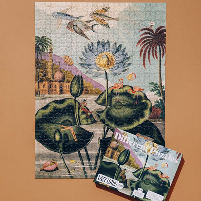 Lazy Lotus | 1,000 Piece Jigsaw Puzzle