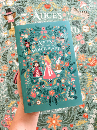 Alice's Adventures in Wonderland | 500 Piece Jigsaw Puzzle Book Set