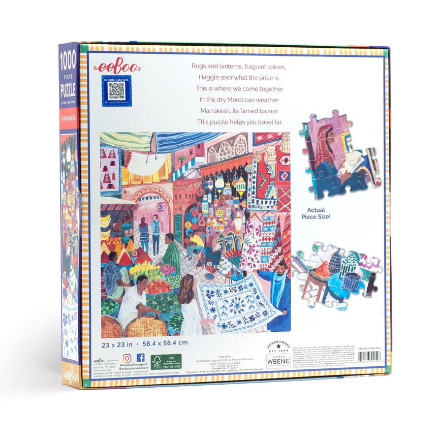 Marrakesh | 1,000 Piece Jigsaw Puzzle