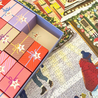 Skate & Coffee Puzzle Advent Calendar | 1,000 Piece Jigsaw Puzzle