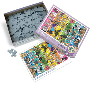 Doodlecat Days | 100 Piece Jigsaw Puzzle