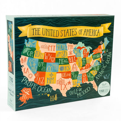 The United States of America | 110 Piece Jigsaw Puzzle