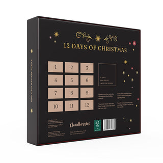 12 Days of Christmas Mystery Puzzle | 1,000 Piece Jigsaw Puzzle