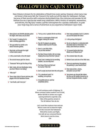 Halloween Cajun Style | 500 Piece Jigsaw Puzzle