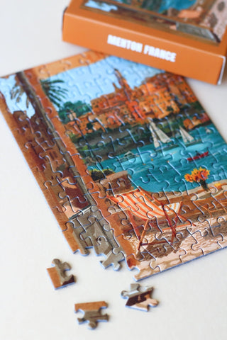 Menton, France | 99 Piece Jigsaw Puzzle