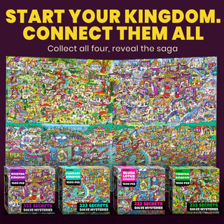 Blush Lotus Kingdom | 1,000 Piece Jigsaw Puzzle