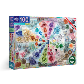 Love of Crystals & Gems | 100 Piece Jigsaw Puzzle