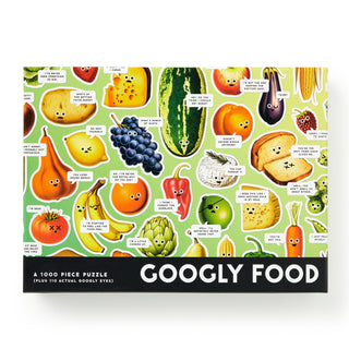 Googly Food | 1,000 Piece Jigsaw Puzzle
