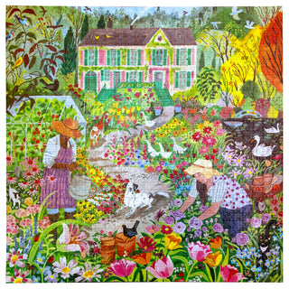 French Flower Garden | 1,000 Piece Jigsaw Puzzle