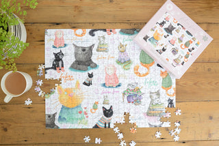 Feline Fine | 500 Piece Jigsaw Puzzle