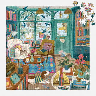 Bookshop Afternoon | 500 Piece Jigsaw Puzzle