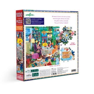 Books & Tea By the Sea | 1,000 Piece Jigsaw Puzzle