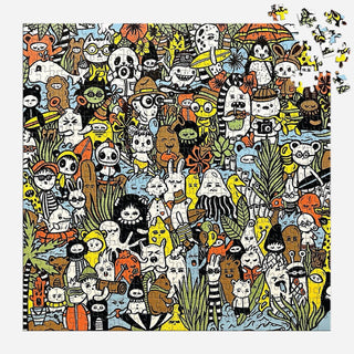 Barbtropolois Wild Nights | 500 Piece Jigsaw Puzzle