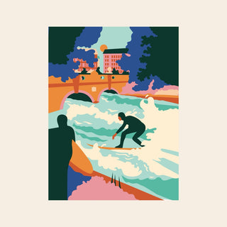 Eisbach Wave | 99 Piece Jigsaw Puzzle
