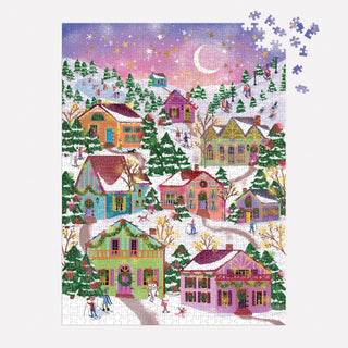 Joy Laforme Snowcap Village | 1,000 Piece Jigsaw Puzzle