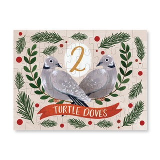 12 Days of Christmas | Set of 12 50 Piece Jigsaw Puzzles