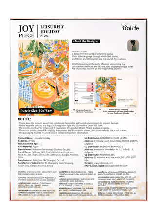 Leisurely Holiday | 1,000 Piece Jigsaw Puzzle