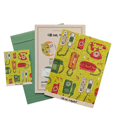 Call Me Maybe? Postcard | 60 Piece Jigsaw Puzzle