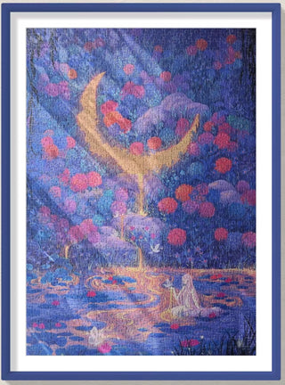 Forest in Moonlight | 1,000 Piece Jigsaw Puzzle