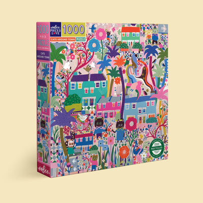 Cats Around Town | 1,000 Piece Jigsaw Puzzle