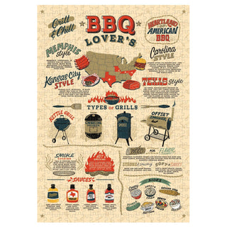 BBQ Lover's | 500 Piece Jigsaw Puzzle
