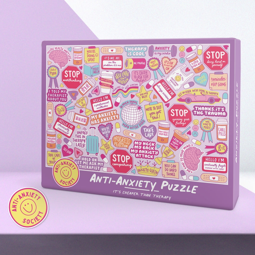 Anti-Anxiety | 1,000 Piece Jigsaw Puzzle