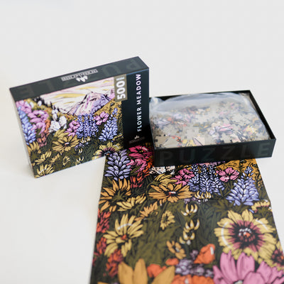 Flower Meadow | 500 Piece Jigsaw Puzzle