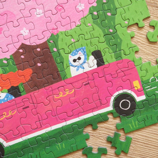 Blooming Drive | 196 Piece Jigsaw Puzzle