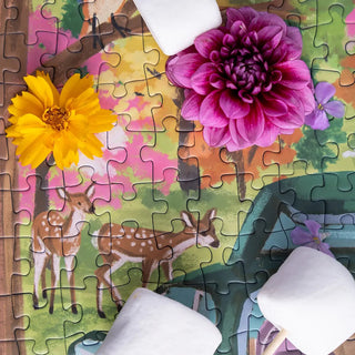 Campfire Florals | 1,000 Piece Jigsaw Puzzle