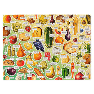 Googly Food | 1,000 Piece Jigsaw Puzzle