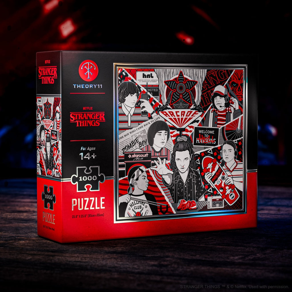 Stranger Things by theory11 | 1,000 Piece Jigsaw Puzzle – Puzzledly